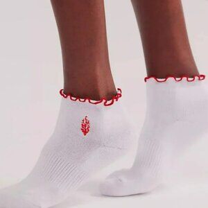 NWT Free People Movement Ruffle Sport Socks